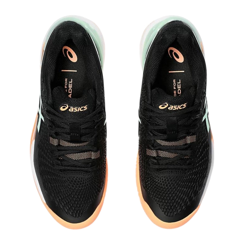 Women's Gel-Resolution 9 Padel - BLACK/MINT TINT