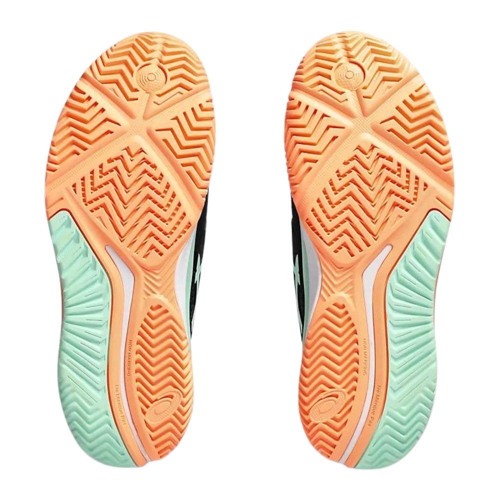 Women's Gel-Resolution 9 Padel - BLACK/MINT TINT