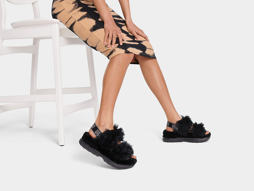 UGG - Womens Fluff Sugar Sandal