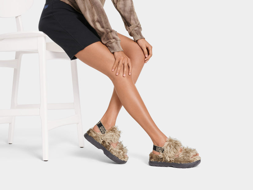 UGG - Womens Fluff Sugar Sandal