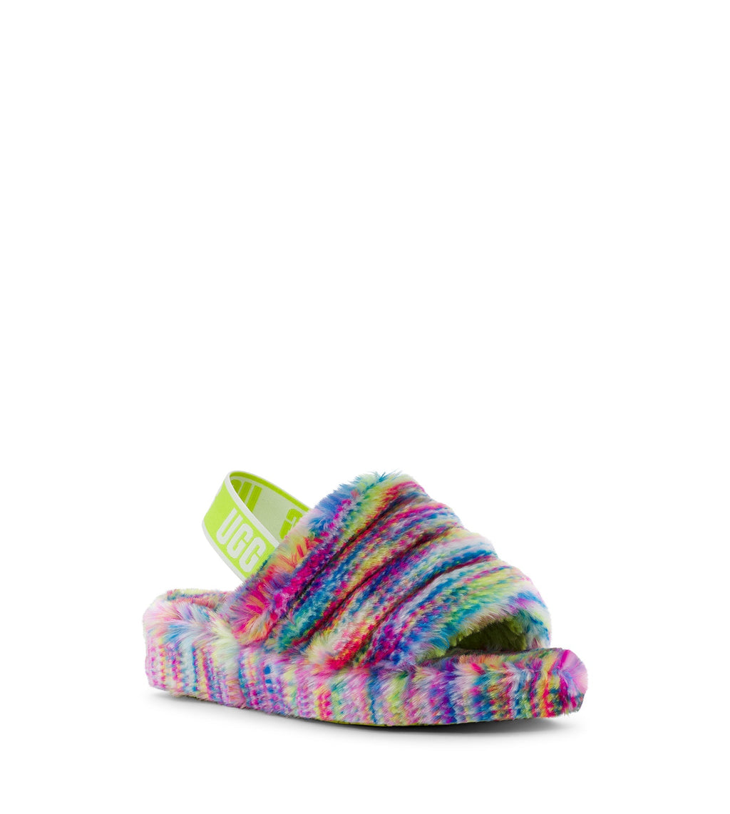 UGG - Womens Fluff Yeah Pixelate Slide
