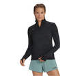 Womens HOKA – W 1/2 ZIP - Black