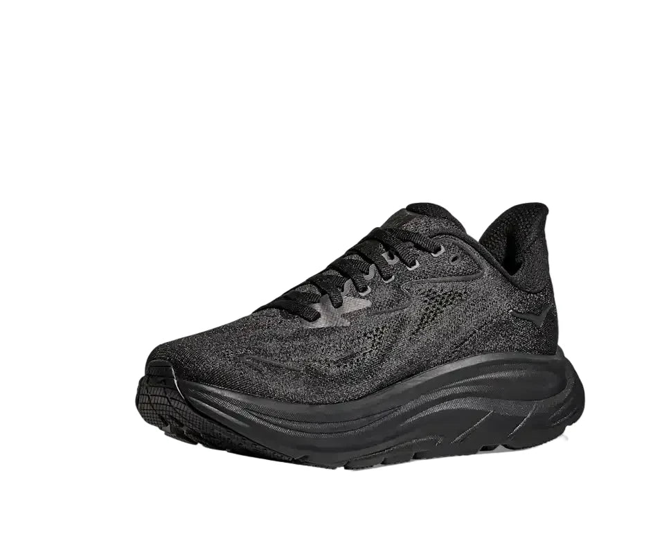 Men's Clifton 10 Wide - Black/ Black
