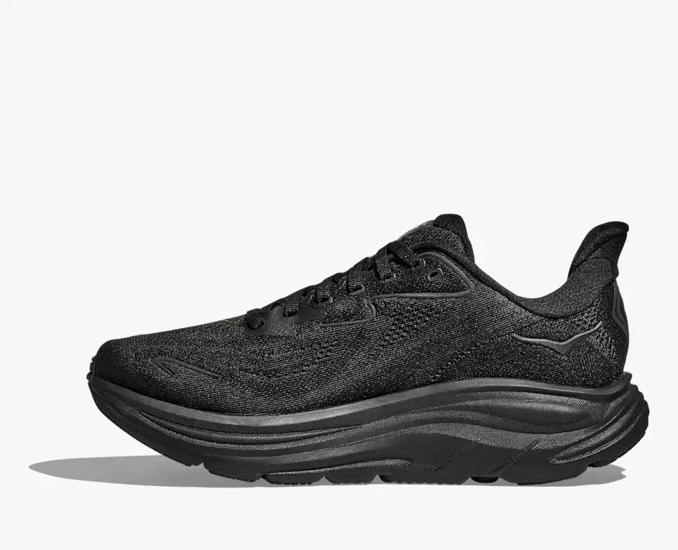 Men's Clifton 10 Wide - Black/ Black
