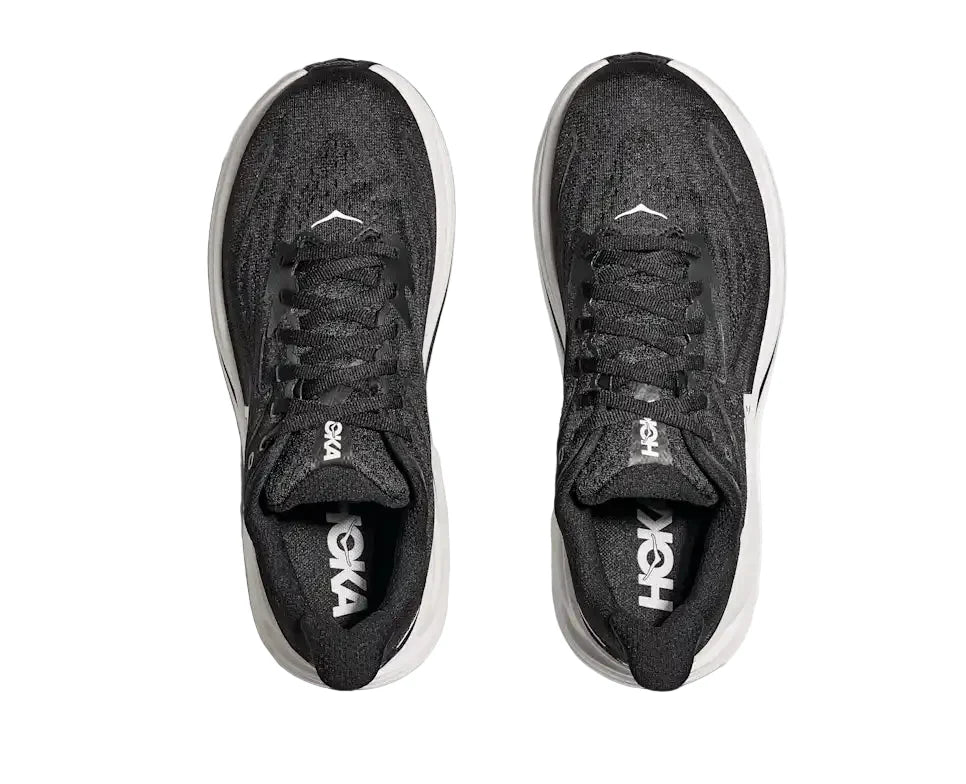 Men's Clifton 10 Wide - Black/ White