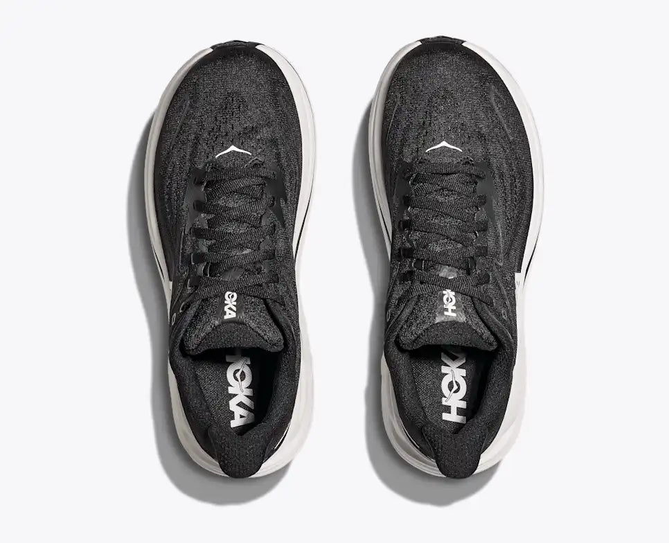 Women's Clifton 10 Wide - Black/ White
