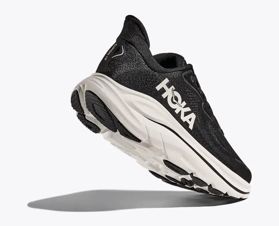 Women's Clifton 10 Wide - Black/ White