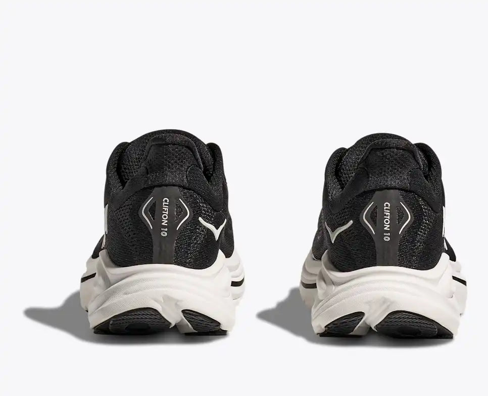 Women's Clifton 10 Wide - Black/ White