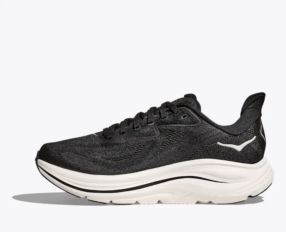 Women's Clifton 10 Wide - Black/ White