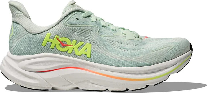 Women's Clifton 10 - Sea Glass/ Neon Flame