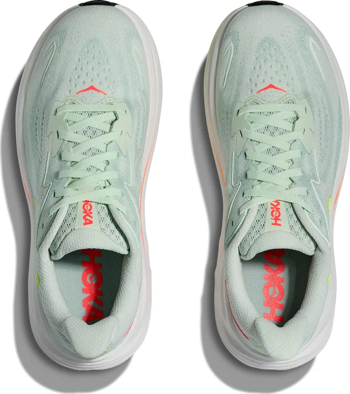 Women's Clifton 10 - Sea Glass/ Neon Flame