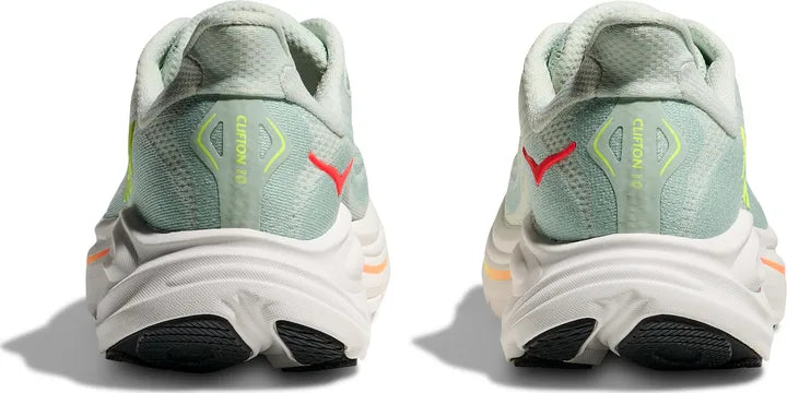 Women's Clifton 10 - Sea Glass/ Neon Flame