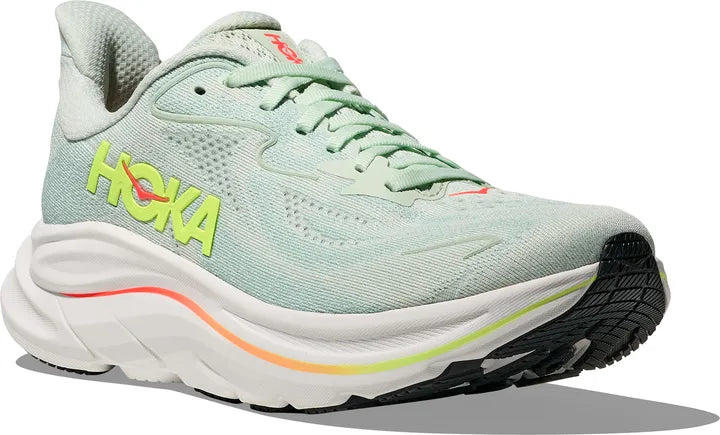 Women's Clifton 10 - Sea Glass/ Neon Flame
