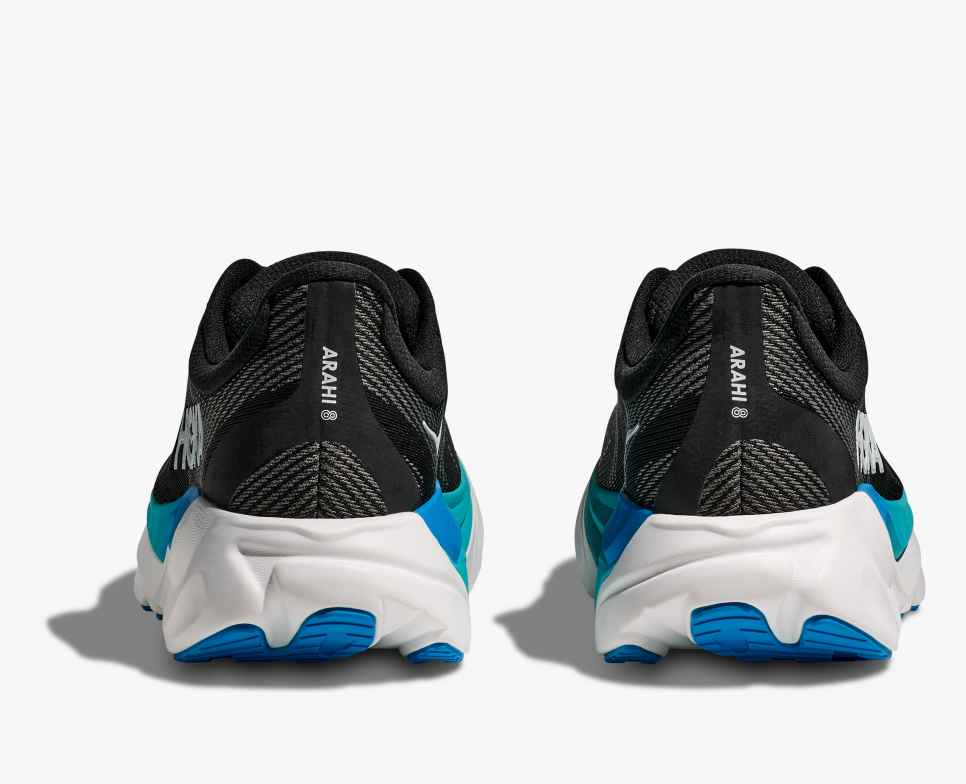 Men's Arahi 8 - Black / skyward blue