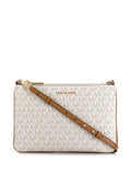 Michael Kors logo print crossbody bag