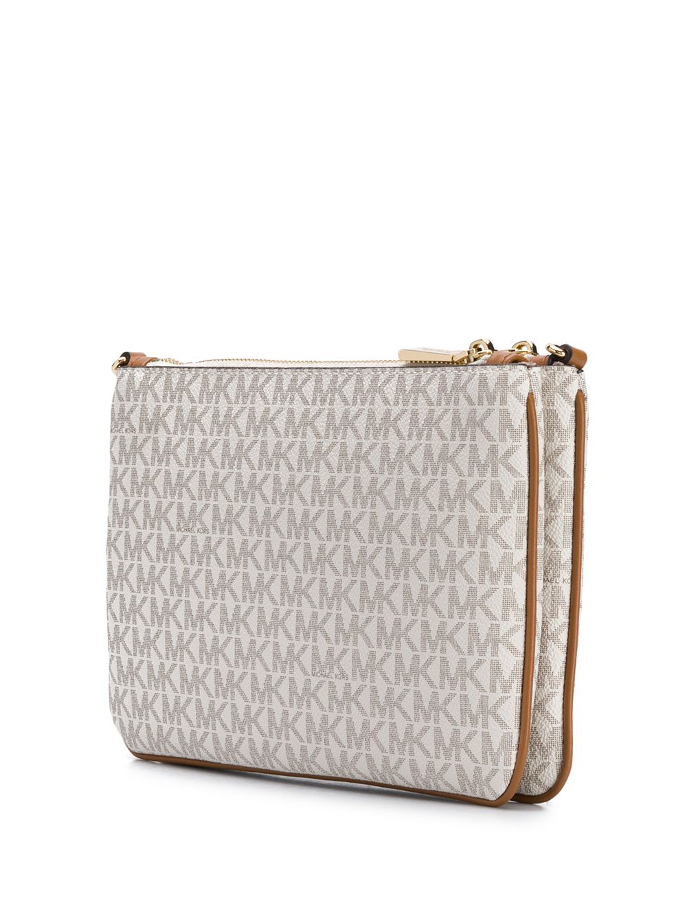 Michael Kors logo print crossbody bag
