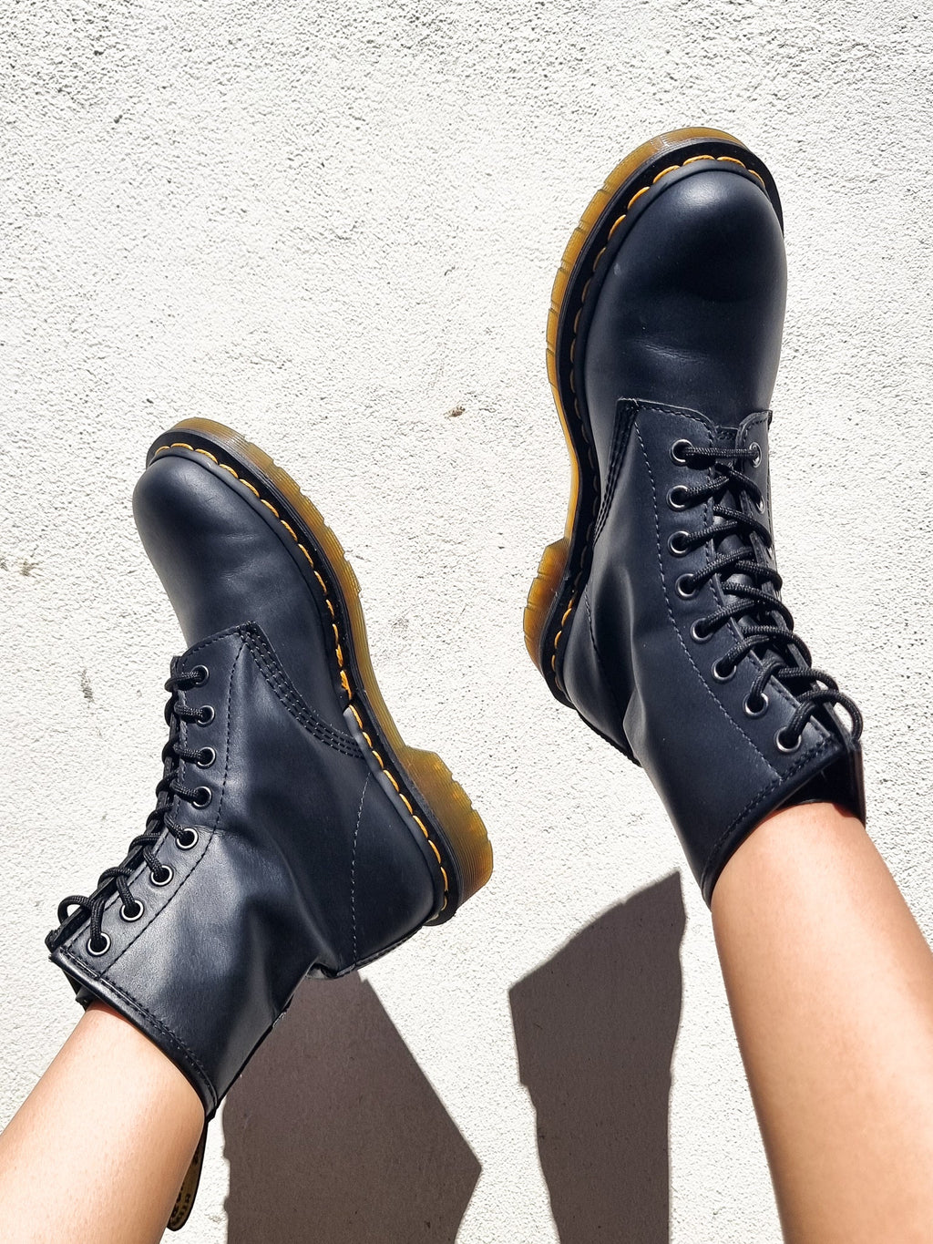 DR. MARTENS 1460 BLACK NAPPA