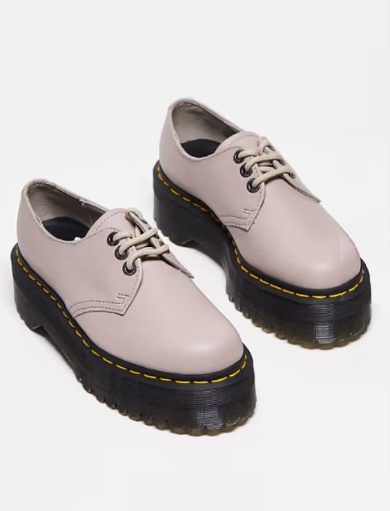 DR. MARTENS 1461 QUAD VINTAGE TAUPE