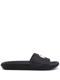 LACOSTE LOGO-PRINT OPEN TOE SLIDES