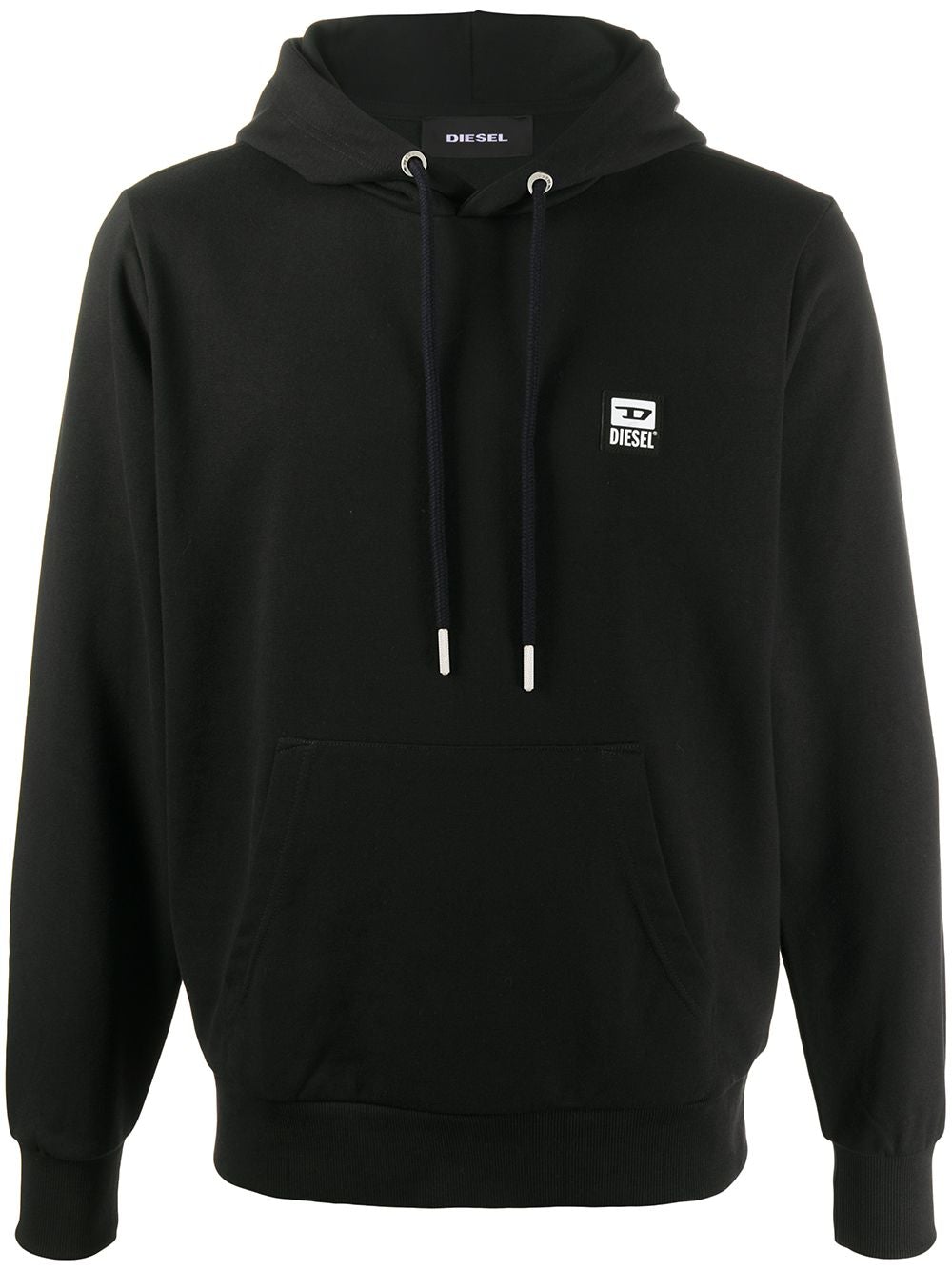 DIESEL LOGO PATCH HOODIE