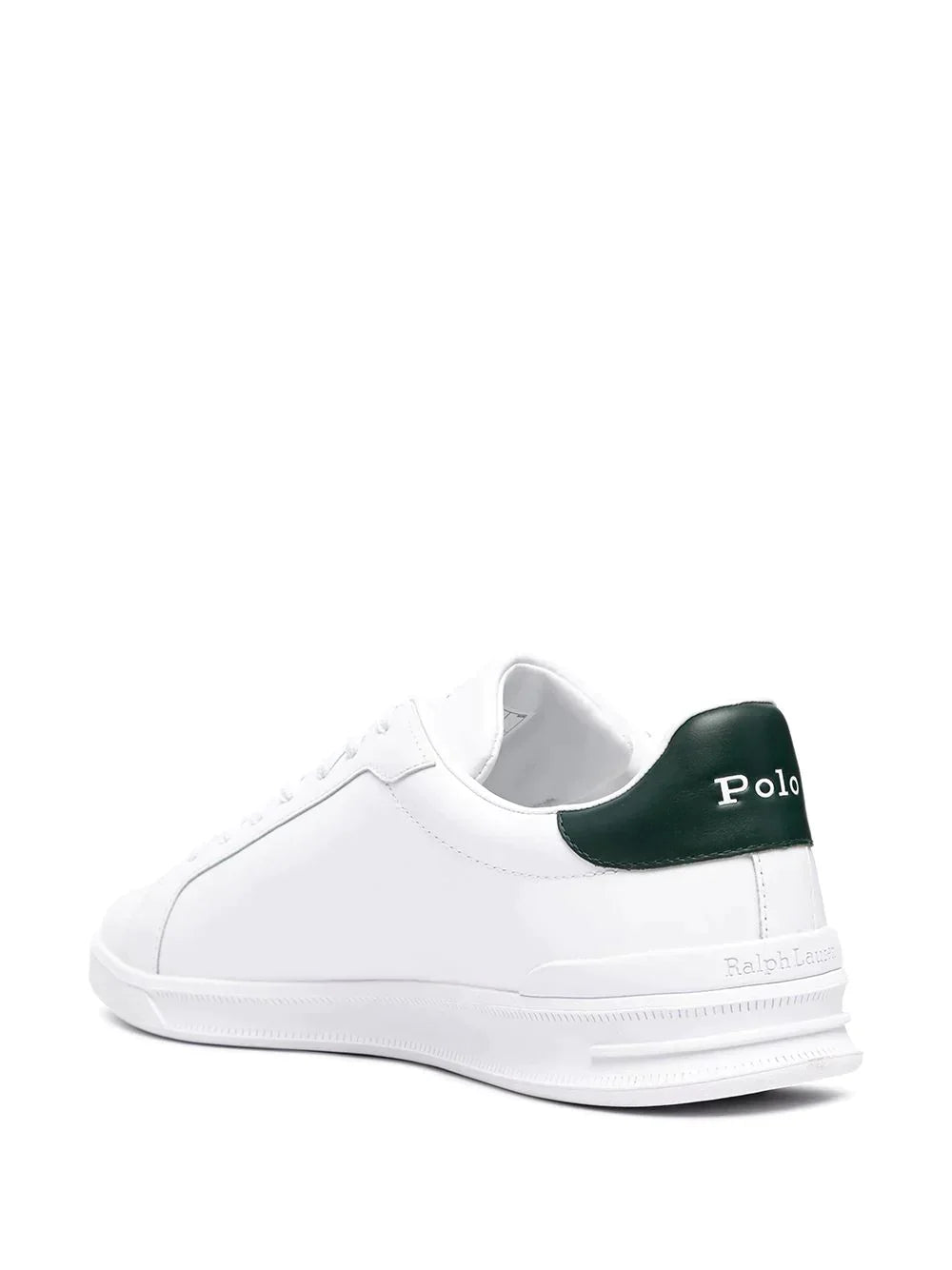 POLO RALPH LAUREN HERITAGE COURT || LEATHER TRAINERS