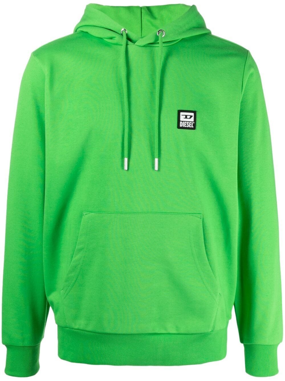 DIESEL LOGO PATCH HOODIE