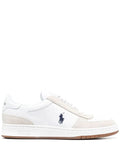 POLO RALPH LAUREN COURT LEATHER SUEDE SNEAKERS