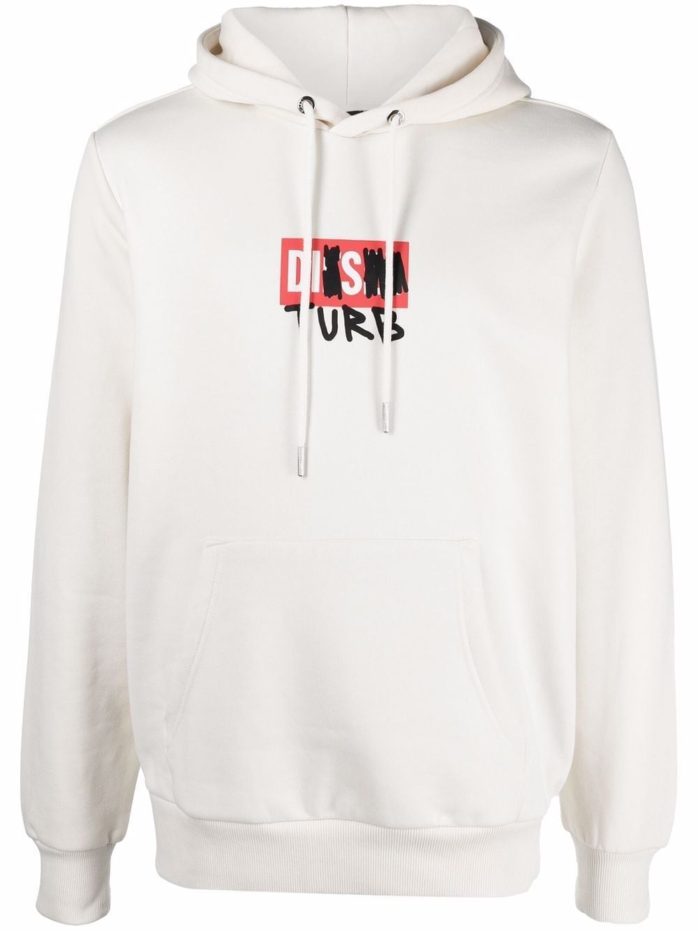 DIESEL LOGO PRINT HOODIE