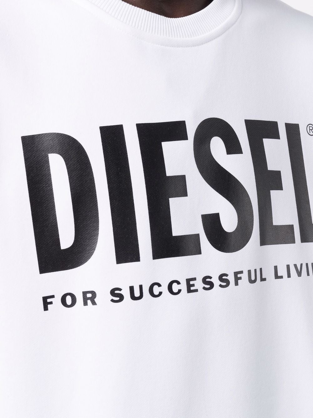 DIESEL S-GIRK DIVISION LOGO SWEATSHIRT