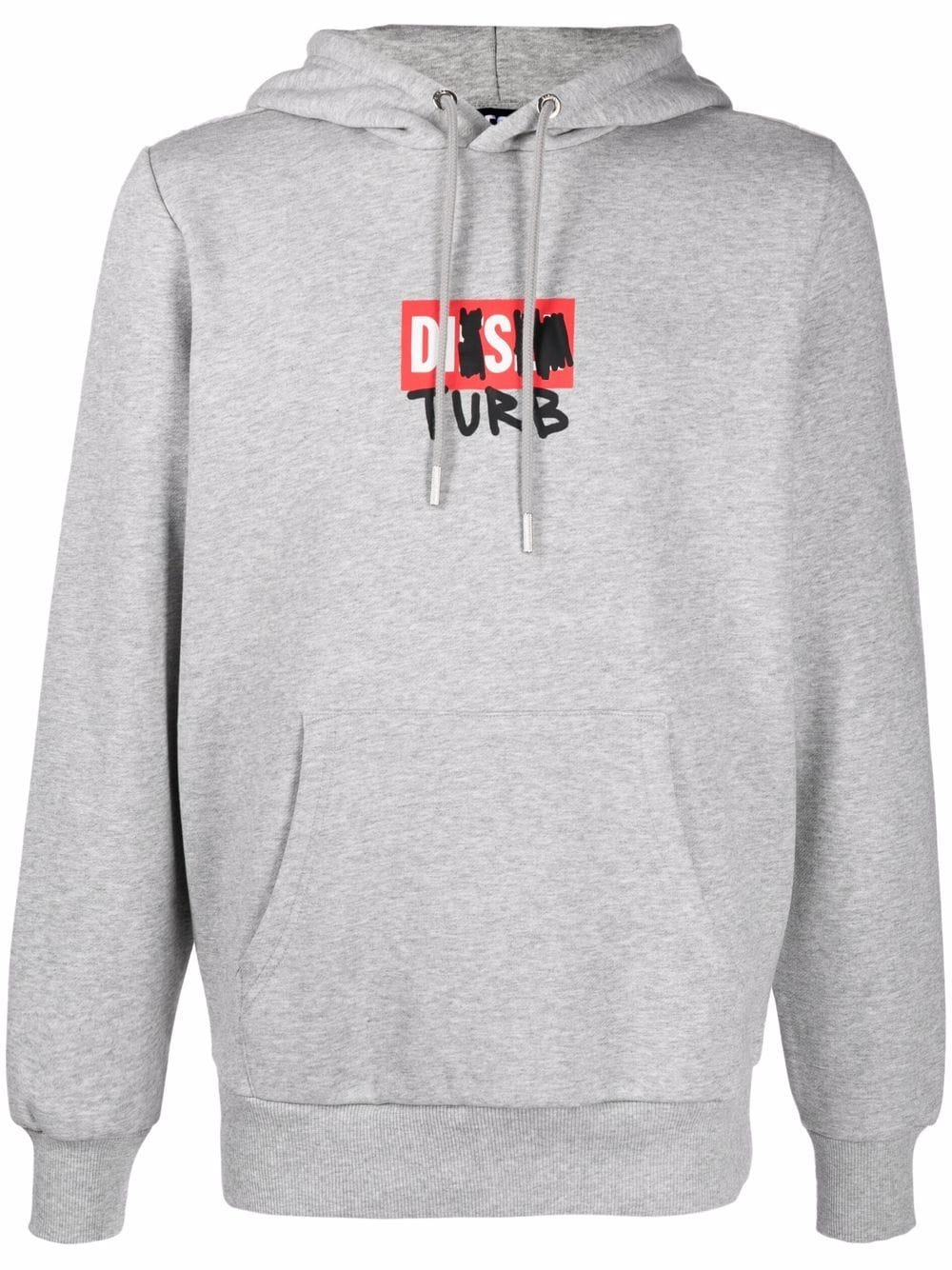 DIESEL LOGO PRINT HOODIE