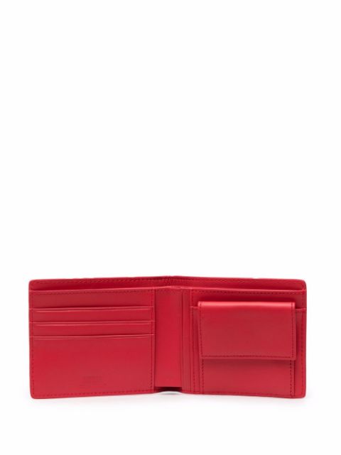 DIESEL EMBOSSED-LOGO LEATHER WALLET