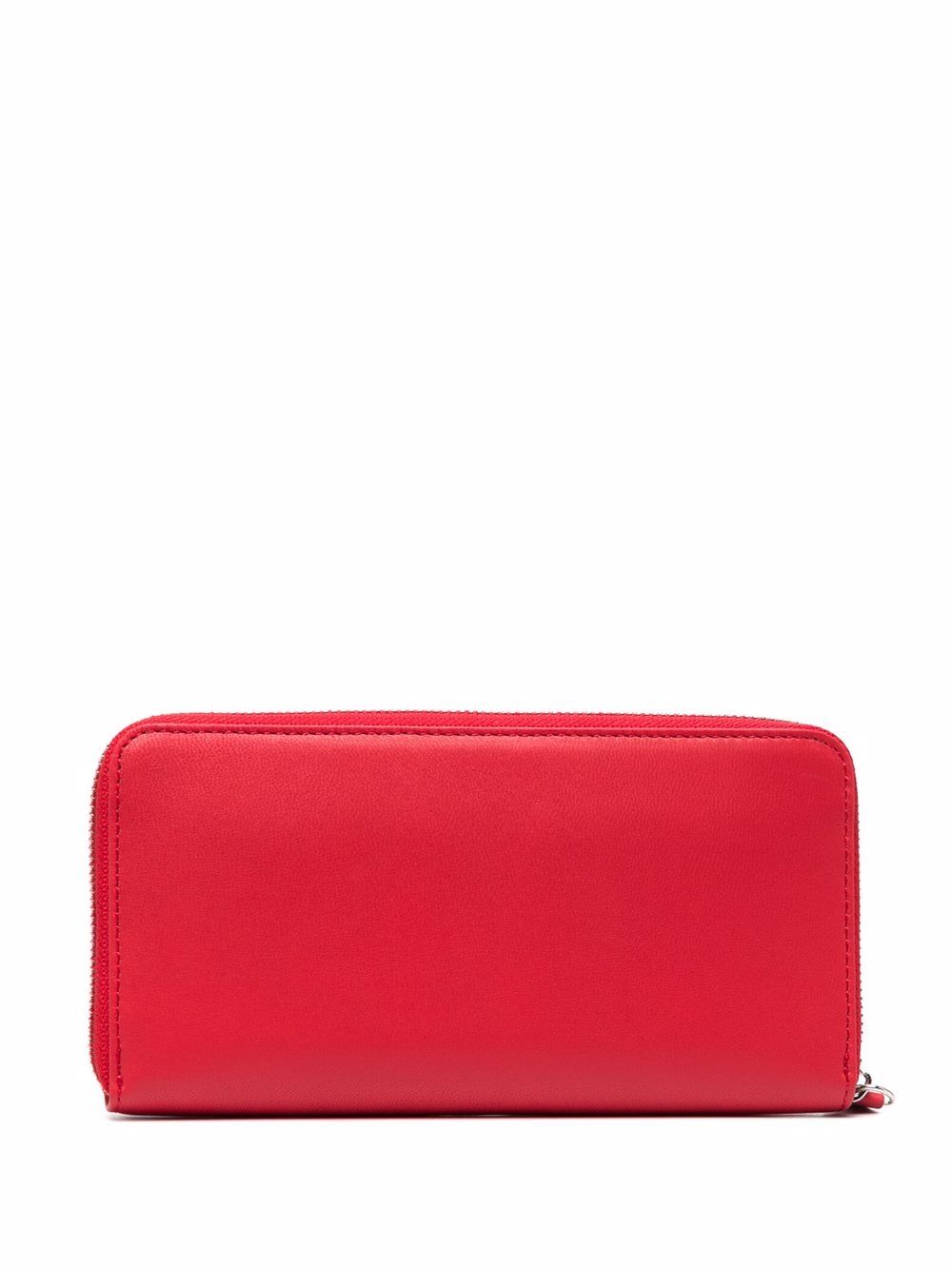 DIESEL LOGO-EMBOSSED ZIPPED PURSE