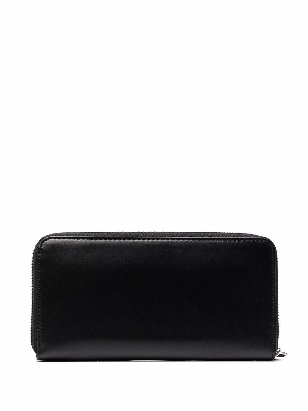 DIESEL LOGO-EMBOSSED ZIPPED PURSE