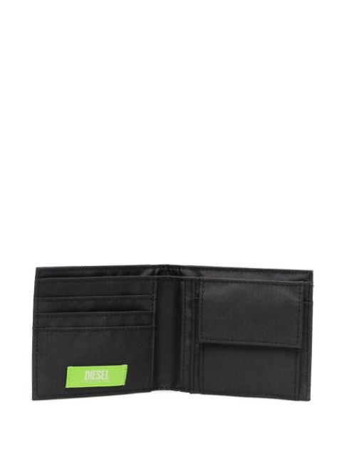 DIESEL LOGO-PATCH BI-FOLD WALLET