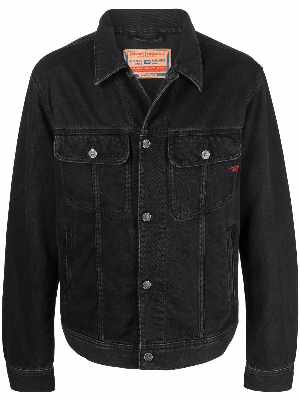 DIESEL BUTTON-UP DENIM JACKET