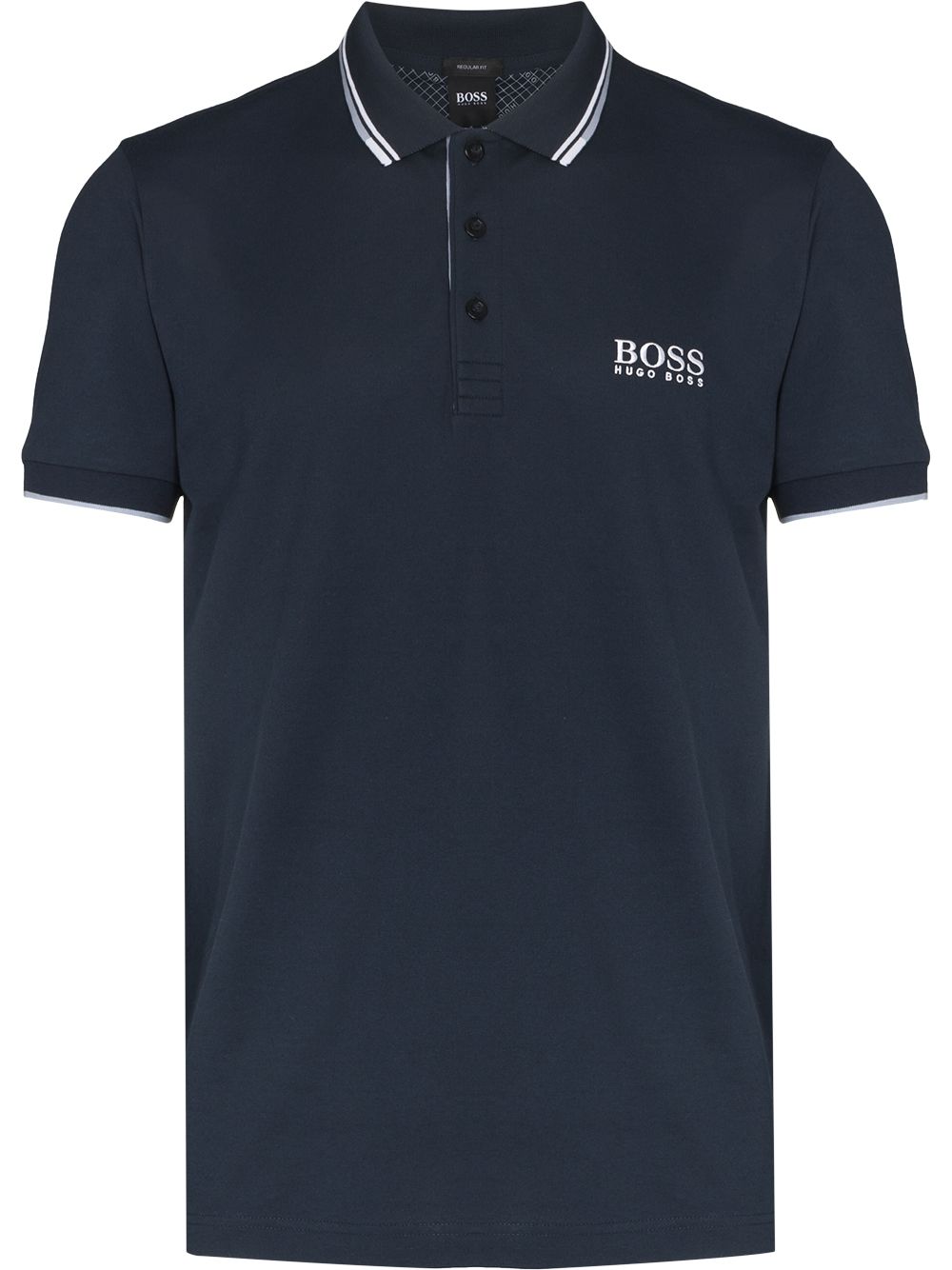 BOSS Paddy logo-embroidered polo shirt