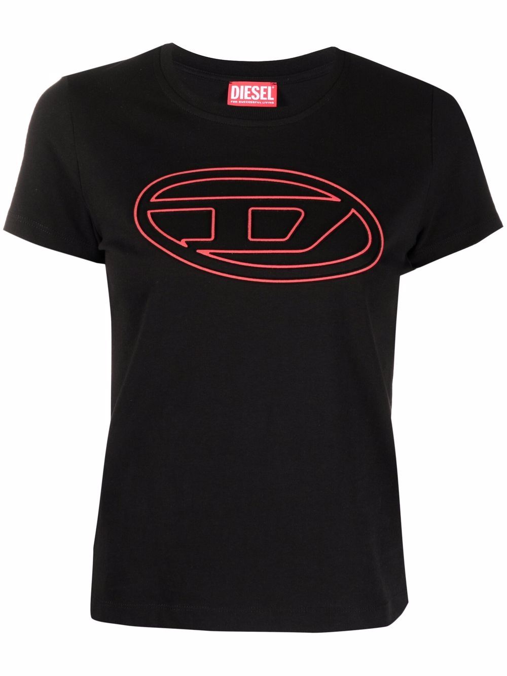 Diesel logo-print cotton T-shirt