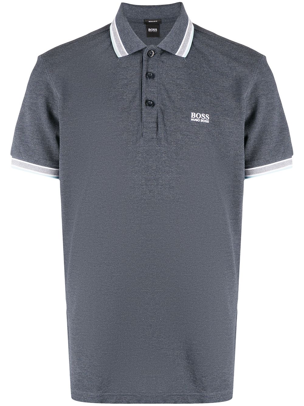 BOSS Paddy logo-embroidered polo shirt