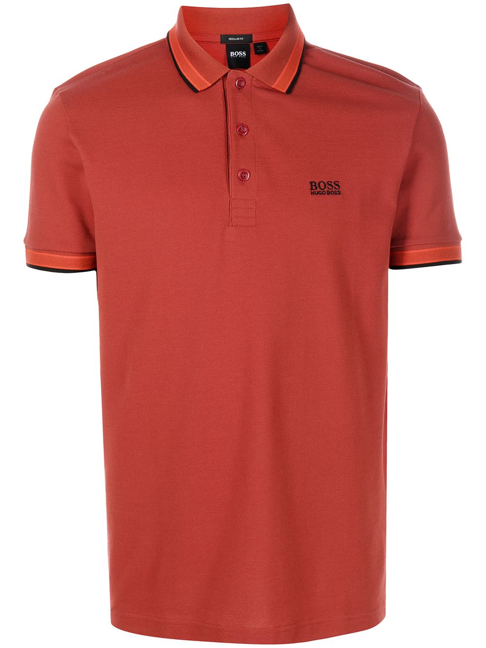 BOSS Paddy logo-embroidered polo shirt