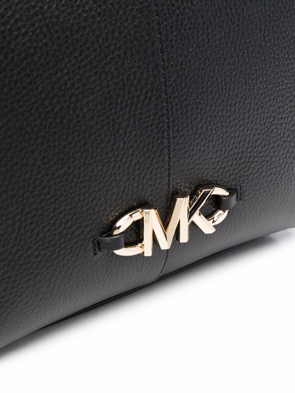Michael Kors logo-plaque leather tote bag