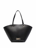 Michael Kors logo-plaque leather tote bag