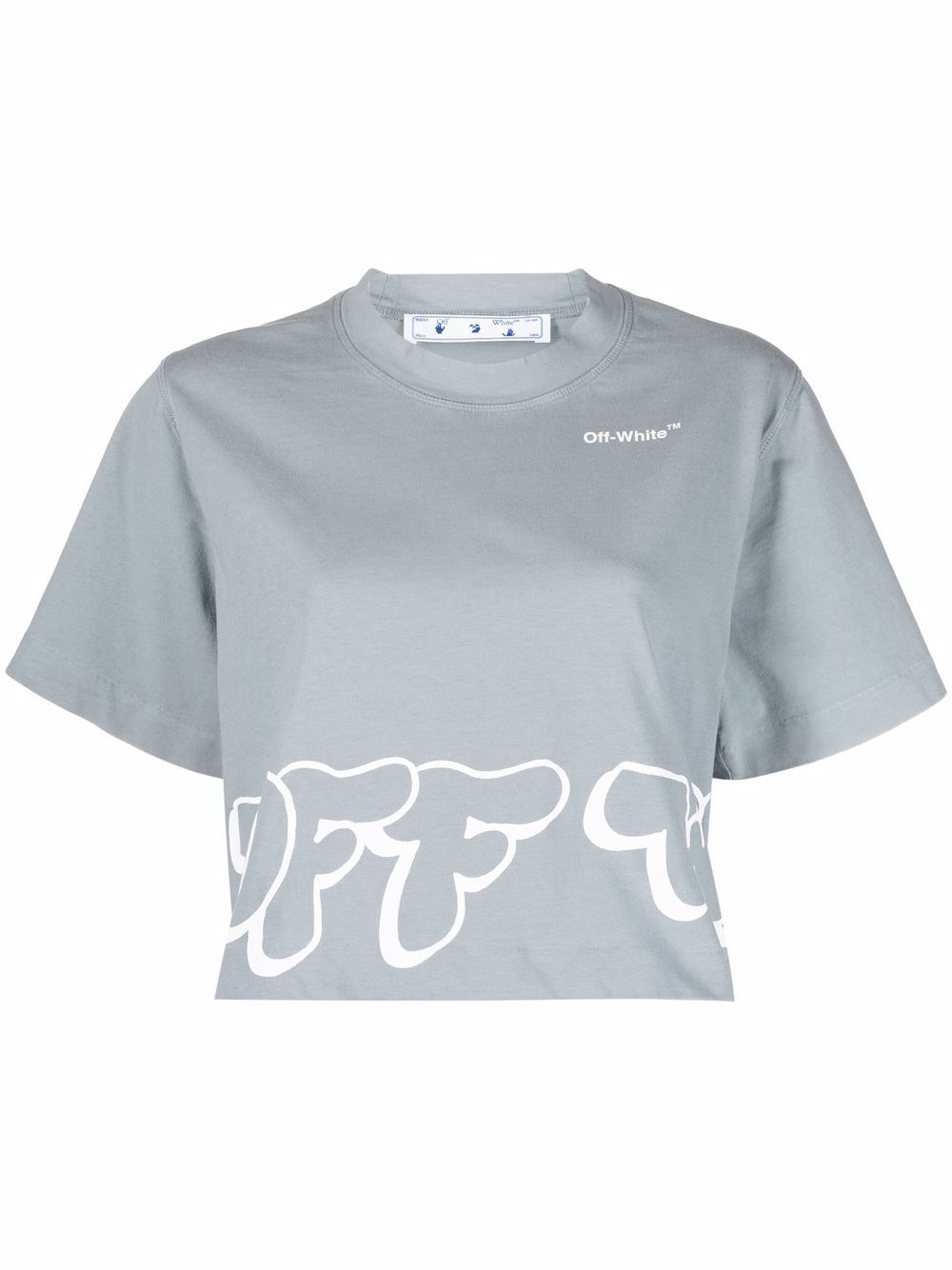 Off-White cropped T-shirt