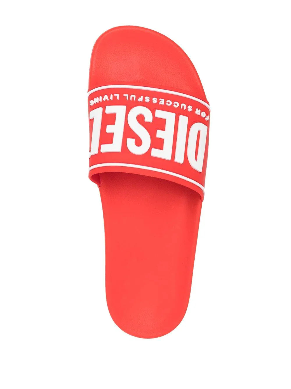 DIESEL LOGO-EMBOSSED SLIDES