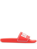 DIESEL LOGO-EMBOSSED SLIDES