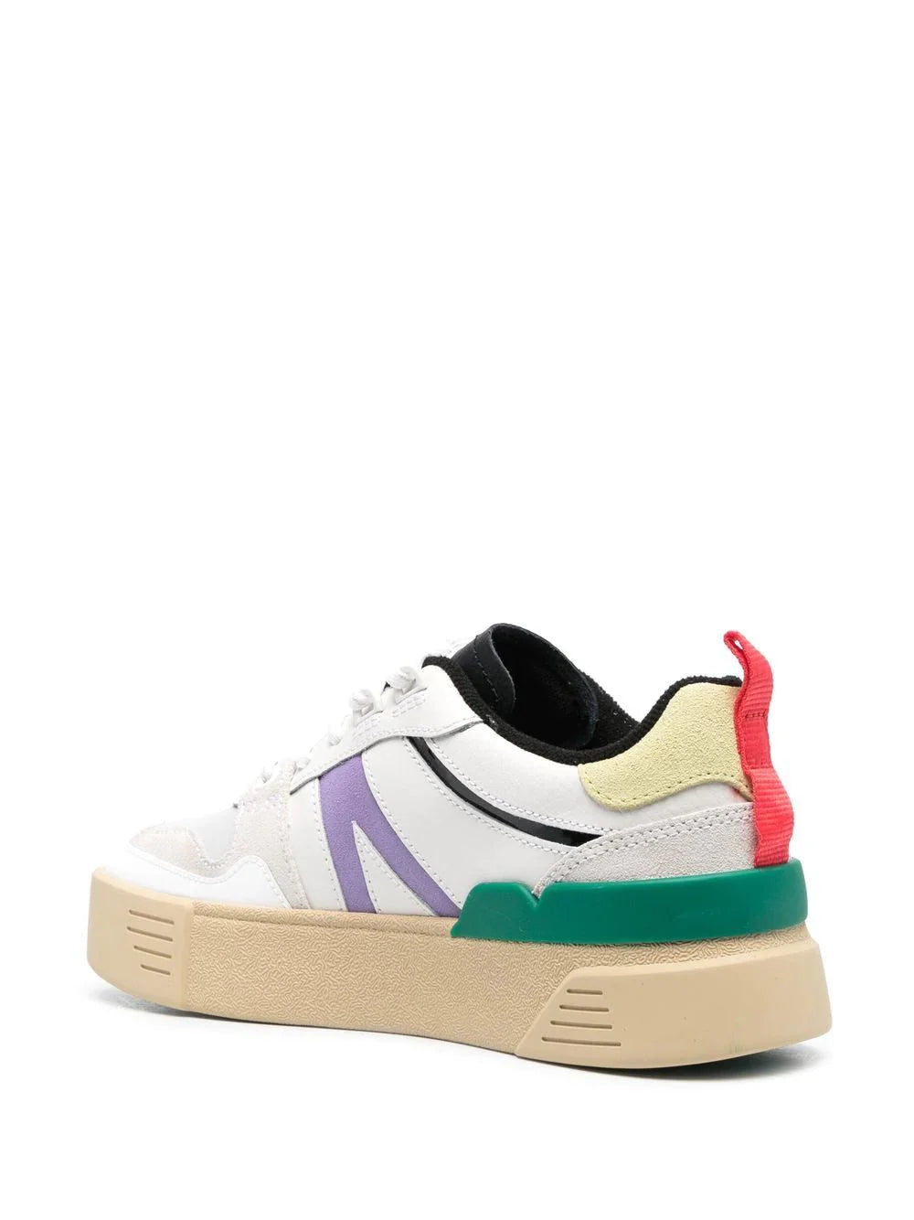 LACOSTE WOMEN'S L001 COLOUR-WAY FLATFORM SNEAKERS
