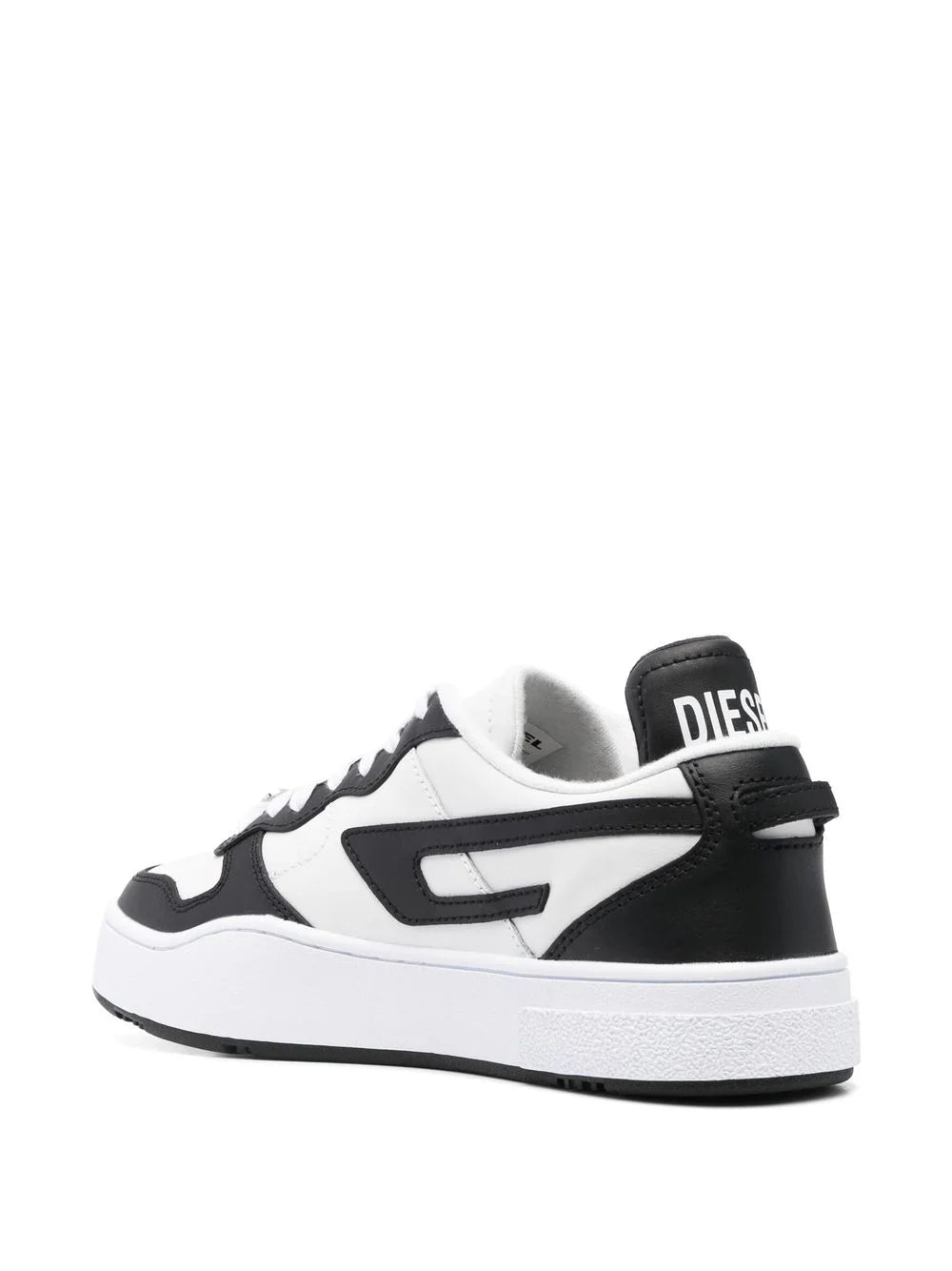 DIESEL TWO TONE LACE-UP LOW-TOP SNEAKERS