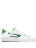 DIESEL WOMEN'S SEQUIN-LOGO LOW-TOP SNEAKERS