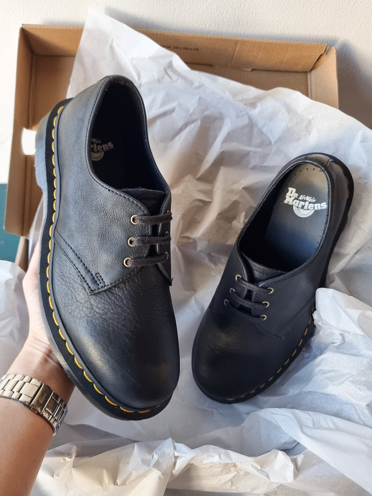 DR. MARTENS 1461 BLACK AMBASSADOR