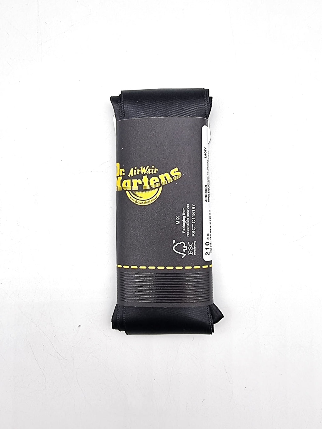 DR. MARTENS RIBBON LACES BLACK 210cm