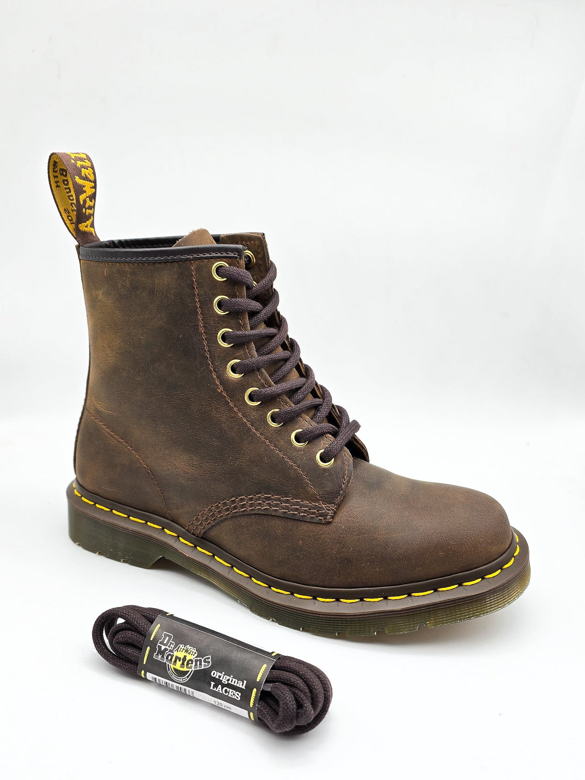 DR. MARTENS DARK BROWN LACES 120cm